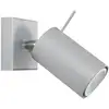 Image de Applique en acier gris 16x8cm Ring - Sollux