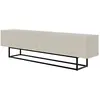 Image de SELSEY - Meuble TV debout VELDIO - 175 cm - grege
