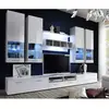 Image de Meuble TV Mural Design Dorade 300cm Blanc