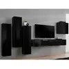 Image de Meuble TV Mural Design Switch II 270cm Noir