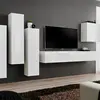 Image de Meuble TV Mural Design Switch III 330cm Blanc