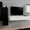 Image de Meuble TV Mural Design Switch III 330cm Noir & Blanc