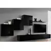 Image de Meuble TV Mural Design Switch X 330cm Noir