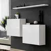 Image de Lot de 2 Blocs & Étagère Switch SBI 130cm Blanc