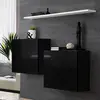 Image de Lot de 2 Blocs & Étagère Switch SBI 130cm Noir & Blanc