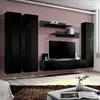 Image de Ensemble Meuble TV Mural Fly C1 310cm Noir