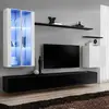 Image de Meuble TV Mural Design Switch XII 270cm Blanc & Noir