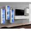Image de Meuble TV Mural Design Switch XIII 330cm Blanc
