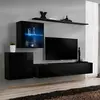 Image de Meuble TV Mural Design Switch XV 260cm Noir