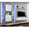 Image de Meuble TV Mural Design Switch XVI 330cm Blanc