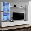 Image de Meuble TV Mural Design Switch XVIII 280cm Blanc