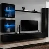 Image de Meuble TV Mural Design Switch XVIII 280cm Noir