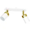 Image de Plafonnier barre 2 spots GU10 2x35W Joker Milagro blanc
