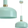 Image de Lampe suspension Milagro MALMO menthe/or métal Ø30 E27