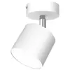 Image de Spot mural/plafonnier 1x20W DIXIE blanc Milagro GX53