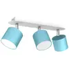 Image de Plafonnier spot Milagro Dixie MLP7606 3xGX53 bleu
