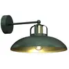 Image de Applique murale Felix vert/laiton 1xE27 60W Milagro