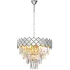 Image de Lustre cristal chrome CARISMA 9xE14 Milagro ML8889