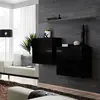 Image de Lot de 2 Blocs & Étagère Switch SBI 130cm Noir & Gris