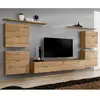 Image de Meuble TV Mural Design Switch IV 320cm Naturel