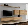 Image de Meuble TV Mural Design Switch VII 340cm Naturel