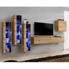 Image de Meuble TV Mural Design Switch XIII 330cm Naturel