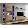 Image de Meuble TV Mural Design Switch XVI 330cm Naturel