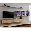 Image de Meuble TV Mural Design Switch XVII 340cm Naturel