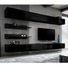 Image de Ensemble Meuble TV Mural Fly I1 320cm Noir