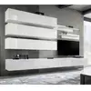 Image de Ensemble Meuble TV Mural Fly J1 320cm Blanc