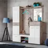 Image de Ensemble Dressing Gustavo III 200cm Naturel & Blanc
