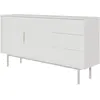 Image de SELSEY - Commode VIVIARO - 154 cm - Blanc