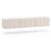 Image de SELSEY - Meuble TV suspendu DERRIVA - 170 cm - beige clair