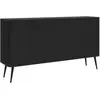 Image de SELSEY - Commode OVARLO - 163,2 cm - Noir