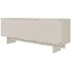 Image de SELSEY - Meuble TV WUWU - 150 cm - Grège