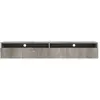 Image de SELSEY - Meuble TV REDNAW - 180 cm - aspect béton avec LED