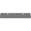 Image de SELSEY - Meuble TV REDNAW - 180 cm - blanc/gris