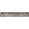 Image de SELSEY - Meuble TV REDNAW - 200 cm - aspect béton avec LED