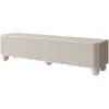 Image de SELSEY - Meuble TV ARVELLO - 163 cm - greige