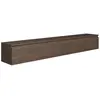 Image de SELSEY - Meuble TV BEMMI - 200 cm - noyer du Wisconsin