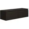 Image de SELSEY - Meuble TV BEMMI - 100 cm - noir
