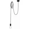 Image de Suspension Nowodvorski Spider noire métal E27 Ø12cm