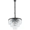 Image de Lustre Cristal Nowodvorski CRISTAL 7616 noir 9xE14