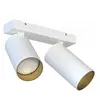Image de Spot plafond/mur blanc-or 2xGU10 Nowodvorski MONO 7774
