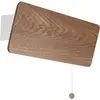 Image de Applique murale Nowodvorski Oslo bois chêne E14 blanc