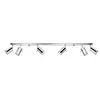 Image de Luminaire_center Plafonnier design 6 spots - Argent