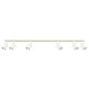 Image de Plafonnier en acier beige118x6x16cm Ring 6L - Sollux