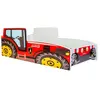 Image de Lit enfant Tracteur rouge 140x70