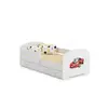 Image de Kobi Lit enfant LUK BAR+SZU 140x70 auto avec matelas