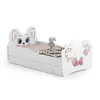 Image de Kobi Lit simple enfant PINK CAT - 160x80